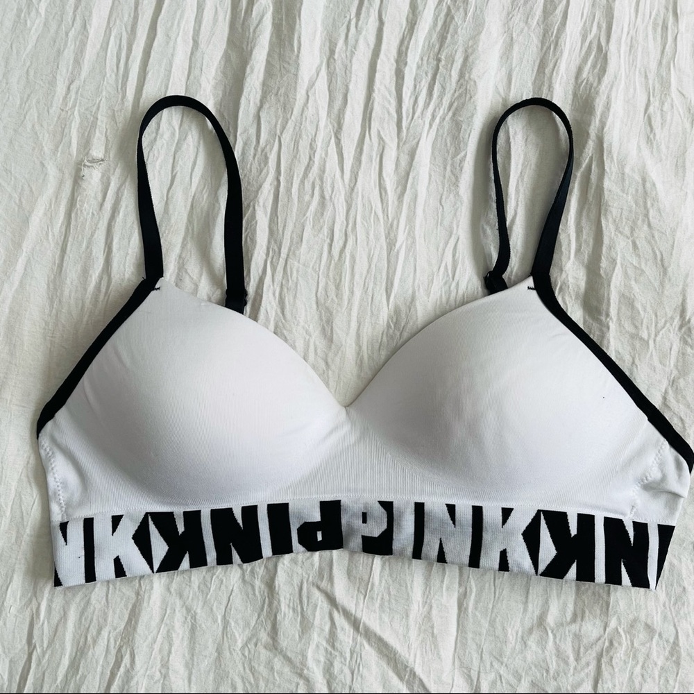 PINK lightly lined bra